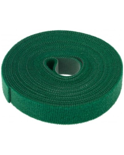 Лента-липучка многоразовая 5 м х 20мм, зеленая (1 шт/уп) REXANT 07-7523 в Липецке Монтажные материалы Pintop.ru