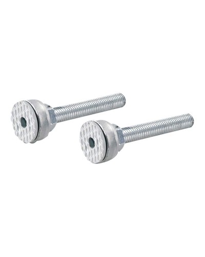 Ножка M12x95 (до 500 кг), цвет серебристый, для шкафов и стоек серий TTC, TSC, TWM-FC, TWFS-FC, ORV Hyperline FV-M12 в Липецке Аксессуары для стоек и шкафов Pintop.ru