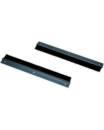 Ввод щеточный 19, 1U для настенных, напольных шкафов (черный) TLK-BRSH-1U-BK в Липецке Аксессуары для стоек и шкафов Pintop.ru