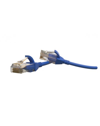 Патч-корд U/UTP Hyperline (PC-LPT-UTP-RJ45-RJ45-C6-3M-LSZH-BL) в Липецке Патчкорды (медные) Pintop.ru