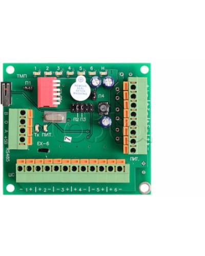 Модуль расширителя шлейфов Полисервис EX-6-1 в Липецке Модули сопряжения Pintop.ru