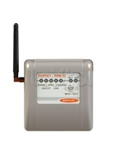 Прибор GSM охраны Версет ВЕРСЕТ-GSM 02 в Липецке GSM мониторинг Версет Pintop.ru