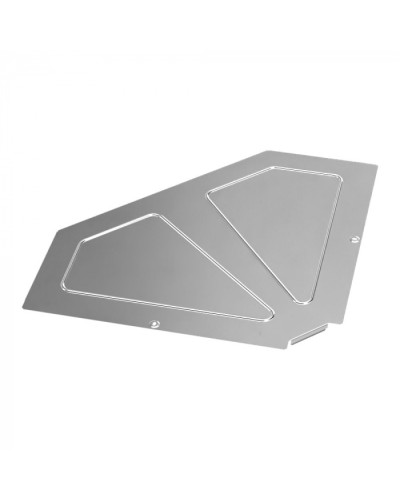 Крышка угла горизонтального 90 градусов Стандарт INOX (AISI 304) 600 Промрукав (PR16.3522) в Липецке Аксессуары для лотков Pintop.ru