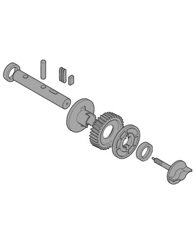 Выходной вал BX-P Came 119RIBX028 в Липецке Запчасти для шлагбаумов и автоматики Pintop.ru