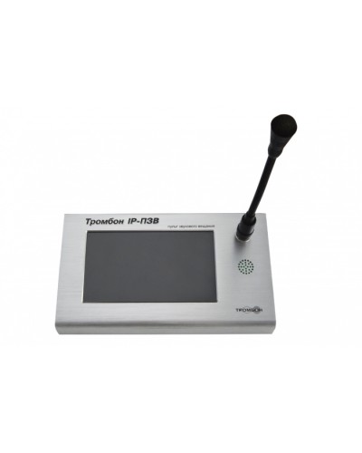 Сетевой пульт ТРОМБОН IP-ПЗВ в Липецке Система оповещения и трансляции Pintop.ru