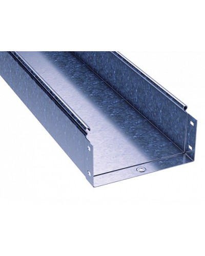 Лоток неперф. 300x100 металл. L3000 толщ.1,0 мм DKC (3510410) в Липецке Кабельные лотки Pintop.ru