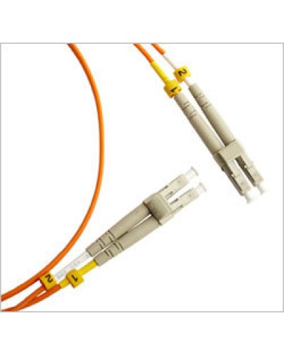 Патч-корд оптический LSZH, дуплексный, LC/PC-LC/PC, MM 50/125, 5м LANMASTER LAN-2LC-2LC/OM2-5.0 в Липецке Патч-корды и пигтейлы Pintop.ru