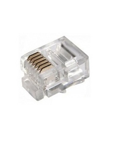 Джек телефонный 6P6C (100шт/уп) REXANT 05-1013 в Липецке Коннекторы Pintop.ru