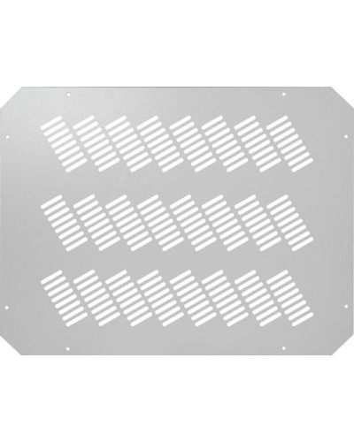 Заглушка проема вентиляторного блока, перфорированная TLK TLK-BLNK-FAN-P-GY в Липецке Полки для шкафов и стоек Pintop.ru