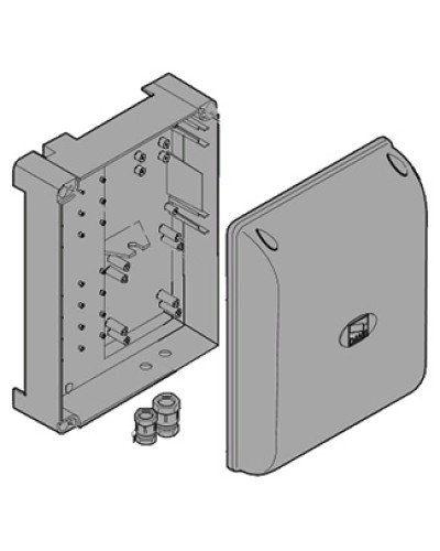 Корпус блока управления G2080 G2081 Came 119RIR238 в Липецке Запчасти для шлагбаумов и автоматики Pintop.ru