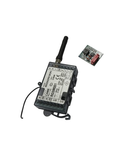 Шлюз GSM для управления автоматикой посредством технологии CAME Connect Came RGSM001S в Липецке Устройства радиоуправления для шлагбаумов и автоматики Pintop.ru
