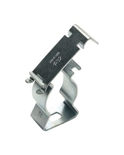 Держатель с крышкой D20 оцинкованная сталь DKC 6044-A20 в Липецке Держатели, клипсы, скобы Pintop.ru