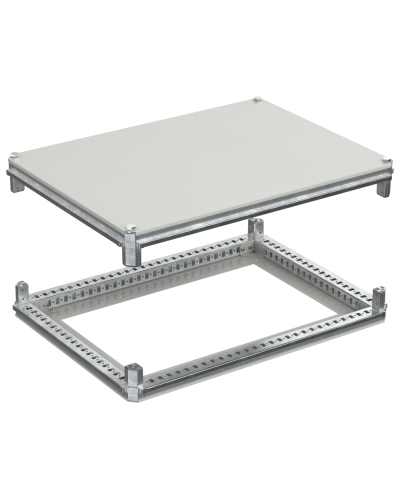 FORMAT Крыша и основание (под фланец) 600х800мм IEK (FO-00-KOF-060-080) в Липецке Аксессуары для стоек и шкафов Pintop.ru