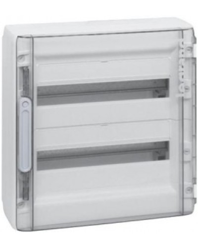 Распределительный щиток XL3 125 с белой дверью 2 ряда 36 модулей 450х450х128 мм Legrand 401647 в Липецке Щиты электрические Pintop.ru