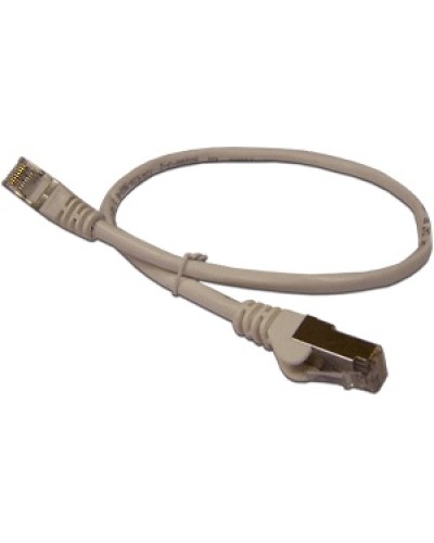 Патч-корд RJ45 - RJ45, 4 пары, FTP, категория 5е, 5 м, белый LANMASTER LAN-S45-45-5.0-WH в Липецке Патчкорды (медные) Pintop.ru