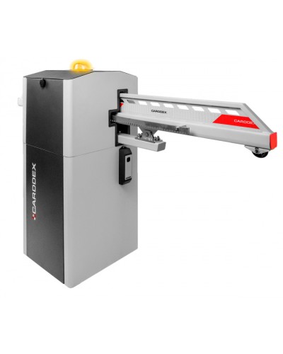 Комплект шлагбаума CARDDEX VBR-6 (тумба шлагбаума + высокоскоростной привод Nice RD400 + стрела 6 метров) в Липецке Автоматические шлагбаумы Pintop.ru