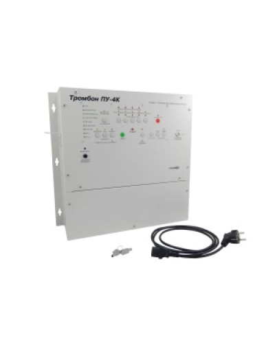 Прибор управления Тромбон ПУ-4К (200 Вт) в Липецке 19 оборудование (рэковое/стоечное) Тромбон Pintop.ru