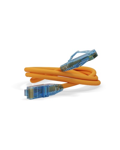 Патч-корд RJ45-RJ45, 4 пары, UTP, кат.6, LSZH (3м) Hyperline PC-LPM-UTP-RJ45-RJ45-C6-3M-LSZH-OR в Липецке Патчкорды (медные) Pintop.ru