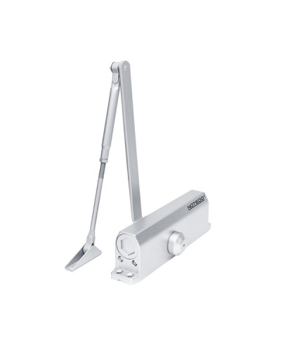 Доводчик NOTEDO DC-160 DA EN1-5, с задержкой закрывания, с рычажной тягой, (бронза) (RAL7013) в Липецке Доводчики Pintop.ru