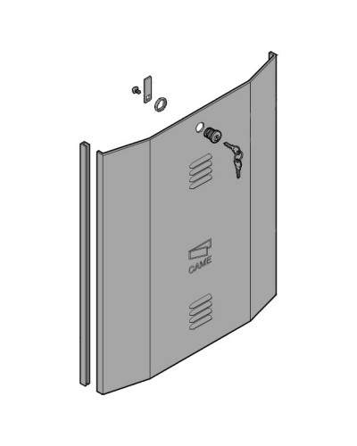 Дверца с замком BY-3500T Came 119RIY059 в Липецке Запчасти для шлагбаумов и автоматики Pintop.ru