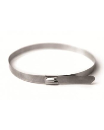 Хомут из нержавеющей стали AISI 304 8х400 DKC 27414 в Липецке Стяжки-хомуты Pintop.ru