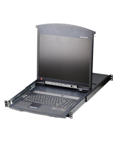 KVM консоль с переключателем ATEN KL1516AN-AXA-RG в Липецке Системы видеонаблюдения Pintop.ru