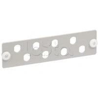 Панель для 8-ми оптических адаптеров (FC или ST в 19" кросс) ITK FOBX-P8-FX (30шт/упак)