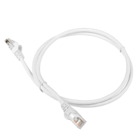 Патч-корд LANMASTER LSZH UTP кат.5e, 0.3 м, белый LANMASTER LAN-PC45/U5E-0.3-WH