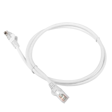 Патч-корд LANMASTER LSZH UTP кат.5e, 0.3 м, белый LANMASTER LAN-PC45/U5E-0.3-WH