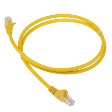 Патч-корд LANMASTER LSZH UTP кат.5e, 0.3 м, желтый LANMASTER LAN-PC45/U5E-0.3-YL