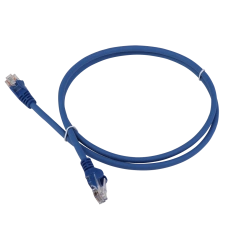 Патч-корд LANMASTER LSZH UTP кат.5e, 11 м, синий LANMASTER LAN-PC45/U5E-11-BL